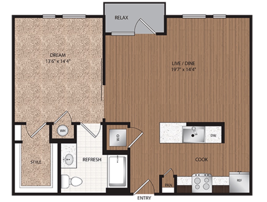 haskell flats a4