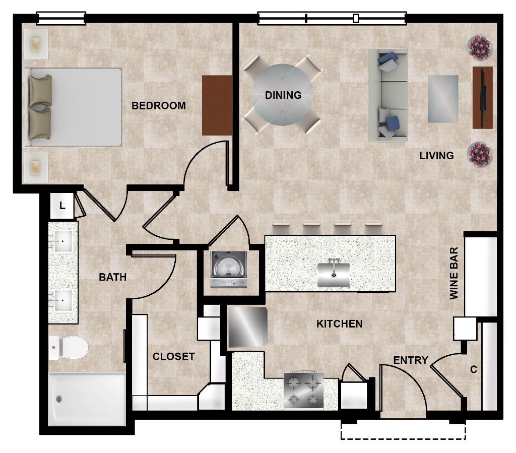 the madison at bishop arts a4